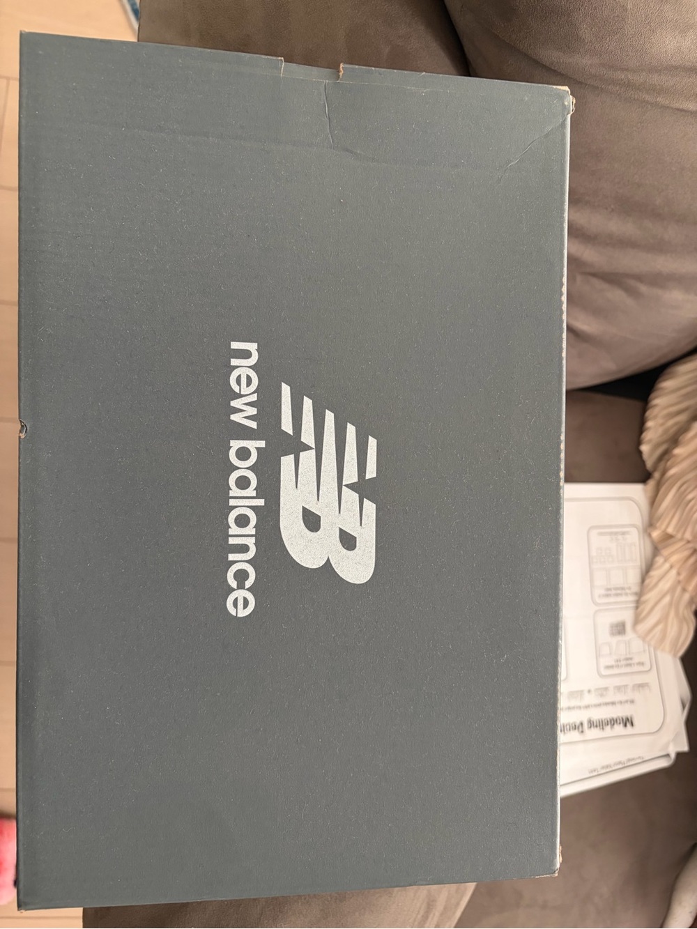 New Balance Gray Men Sneakers